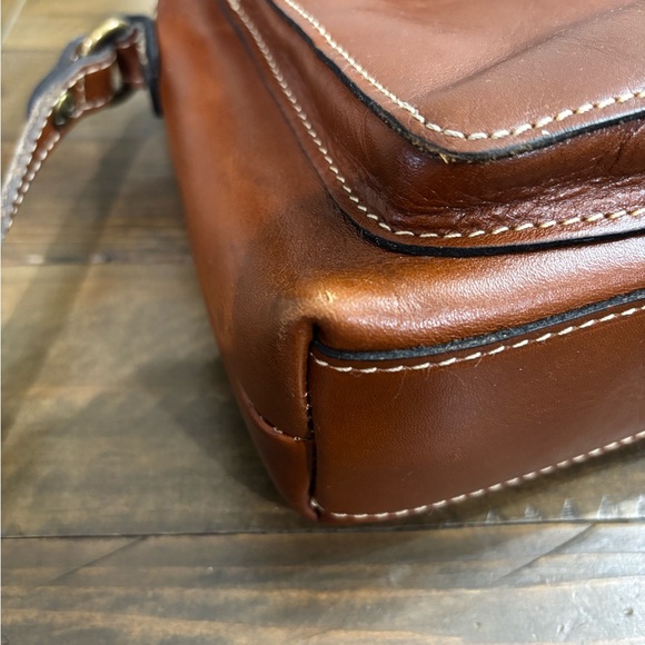 Patricia Nash Brown Leather Crossbody Bag - Picture 10 of 14